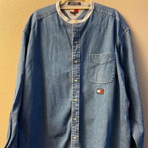 EUC Vintage Tommy Hilfiger Denim Long Sleeve Sz X-Large